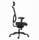 Krzesło biurowe Powerton ERGO MARIE fotel biurowy Czarny 3