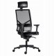 Krzesło biurowe Powerton ERGO MARIE fotel biurowy Czarny 4