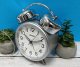 Seiko Budzik Seiko QHK063S alarm mechaniczny 11x15 cm srebrny . 3