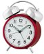 Seiko Budzik Seiko QHK063R alarm mechaniczny 11x15 cm czerwony . 1