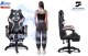 Fotel Sofotel Fotel gamingowy obrotowy krzesło gracza podnóżek kubełkowy Specter Sofotel 3