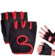 Interplastic Bx10_tds0867c_Rękawiczki treningowe CZARNO CZERWONE - ROZMIAR M 2