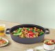 Patelnia KRISBERG Patelnia żeliwna wok 35cm z pokrywą KRISBERG KS-7742 3