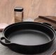 Patelnia KRISBERG Patelnia żeliwna wok 35cm z pokrywą KRISBERG KS-7742 6