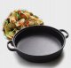Patelnia KRISBERG Patelnia żeliwna wok 35cm z pokrywą KRISBERG KS-7742 7