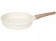 Patelnia Brunbeste Patelnia granitowa marmurkowa NON-STICK indukcja gaz 28cm beżowa BRUNBESTE BB-5538 4