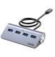 HUB USB Unitek Unitek Ergonomiczny hub USB-C | 4x USB-A | 5Gbps 1