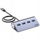 HUB USB Unitek Unitek Ergonomiczny hub USB-C | 4x USB-A | 5Gbps 3