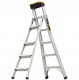 Metabo Batavia B.V. | Multi-Ladder 2in1 Stepladder with 5 steps + 9 steps 2