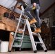 Metabo Batavia B.V. | Multi-Ladder 2in1 Stepladder with 5 steps + 9 steps 3