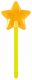 LeanToys Różdżka Fluorescencyjna Gwiazda Świecąca W Ciemności Stick Neon 22cm LEAN TOYS (27999) 2