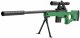 LeanToys Karabin Snajperski Na Kulki Hydrożelowe Luneta Tłumik Dwójnóg LEAN Toys 2