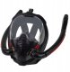 LeanToys Maska Do Snorkelingu Nurkowania Pełnotwarzowa AntiFog DryTop Czarna L/XL 6