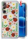krainaGSM ETUI do Samsung A17 5G Wzory wiosenne Wiosna Kwiaty CLEAR CASE + SZKŁO 1