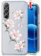 krainaGSM ETUI do Samsung A36 5G Wiosenne wzory Wiosna Kwiaty CLEAR CASE + SZKŁO 1