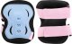 Spokey Ochraniacze do łyżworolek Spokey Shield niebiesko-różowe 946549-946550-946551 L 3