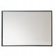 Lustro Edaxo Prostokatne lustro wiszące AXION, 60 x 40 cm, czarne 1