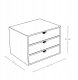 Edaxo Bambusowy organizer biurowy z szufladkami HEGO, 25 cm 5