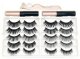 Zoe`s Dream Lashes Rzęsy Magnetyczne 10 PAR Sztuczne DŁUGIE Zestaw XXXL 3