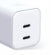 Ładowarka 3MK 3mk Hyper Charger PD 45W GaN AVS QC4+ PPS AFC FCP DCP 2C White 5
