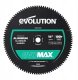 Evolution Piła tarczowa do cięcia aluminium Evolution EVOMAX 355 mm Ø355 x 25,4 mm, 100 zębów TCT 1