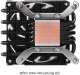 Chłodzenie CPU Chieftec Chieftec Low Profile CPU Cooler 45mm, 5pipe, Black 7