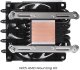 Chłodzenie CPU Chieftec Chieftec Low Profile CPU Cooler 45mm, 5pipe, Black 9