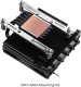 Chłodzenie CPU Chieftec Chieftec Low Profile CPU Cooler 45mm, 5pipe, Black 10