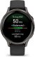 Smartwatch Garmin Venu 4 inteligentny zegarek 41 mm kolor łupkowy z czarnym silikonowym paskiem 2