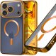 Hello Case Etui Do iPhone 17 Pro Max (Do Magsafe, Pomarańczowe, Matowe, Metal, Clear) 1