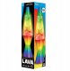 Lampa stołowa Usorteret Lava® Lampa Biały/3-Kolorowy Podstawa tęczowa 37cm 2