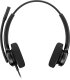 Słuchawki HP Poly Mission 425 - Mission 400 Series - Headset - On-Ear - przewodowy - aktywna redukcja hałasu - USB-C, USB-A - czarny - certyfikowany przez Zoom - certyfikowany dla Microsoft Teams - certyfikowany dla Google Meet - Works With Chromebook Cer 1