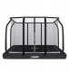 Virtufit VIRTUFIT TRAMPOLINA OGRODOWA DO WKOPANIA 213 x 305 CM Z SIATKĄ 1