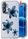 krainaGSM ETUI do Samsung A17 5G WZORY WIOSENNE WIOSNA KWIATY CLEAR CASE + SZKŁO 1