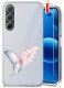 krainaGSM ETUI do Samsung A17 5G Wiosenne wzory Wiosna Kwiaty CLEAR CASE + SZKŁO 1