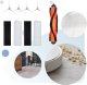 Litago Zestaw do XIAOMI Mi Robot Vacuum-Mop Essential MJSTG1 G1 filtry szczotki 2