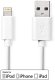 Kabel USB Nedis Lightning 3 m Biały (CCGL39300WT30) 3