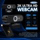 Kamera internetowa ORIGIN STORAGE ORIGIN STORAGE USB WEBCAM 2K FU/FULL HD 2