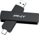 Pendrive PNY PNY DUO LINK V3 pamięć USB 2 TB USB Type-A / USB Type-C 3.2 Gen 2 (3.1 Gen 2) Czarny 4