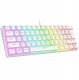 Klawiatura Rampage Rampage Klawiatura mechaniczna gamingowa Radiant K11 60% RGB Blue Switch, biała 1