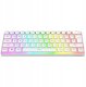 Klawiatura Rampage Rampage Klawiatura mechaniczna gamingowa Radiant K11 60% RGB Blue Switch, biała 6