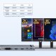 Stacja/replikator Unitek uHUB11+ USB-C z DisplayLink (D1147AGY01) 5