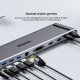 Stacja/replikator Unitek uHUB11+ USB-C z DisplayLink (D1147AGY01) 9