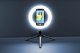 Selfie stick Tripod Cellularline Selfie Ring z oświetleniem LED do zdjęć i filmów selfie czarny 6