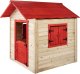 Beliani Domek ogrodowy dla dzieci PELOPIO Czerwony 7