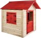 Beliani Domek ogrodowy dla dzieci PELOPIO Czerwony 8