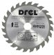Drel DREL Piła Tarczowa Do Drewna 140mm 24T Do Pilarki Tarczowej 7