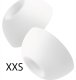 Fixed Silikonowe zatyczki FIXED Plugs pro Apple AirPods Pro 3 2 sady rozmiar XXS 2