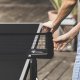 Stół do tenisa stołowego Cornilleau Stół Tenisowy Cornilleau Black Code Outdoor Składany SOFTMAT Szary 4