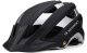 Wozinsky Kask rowerowy MTB z odpinanym daszkiem lekki 57-62 cm - czarno-srebrny (1033233) 2